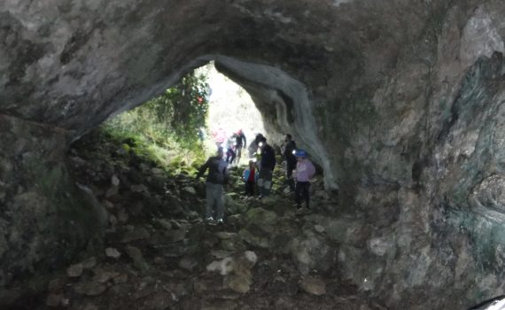 Encuentro de espeleología infantil Tamajón 2018